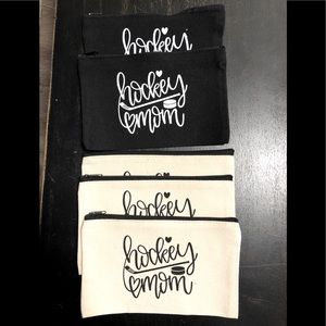 Hockey Mom Zipper Bags